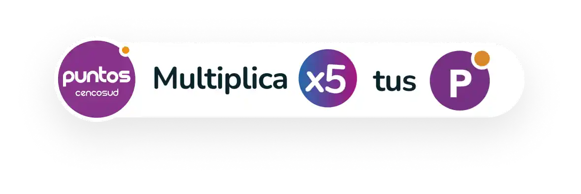 Multiplica por 5 tus Puntos Cencosud